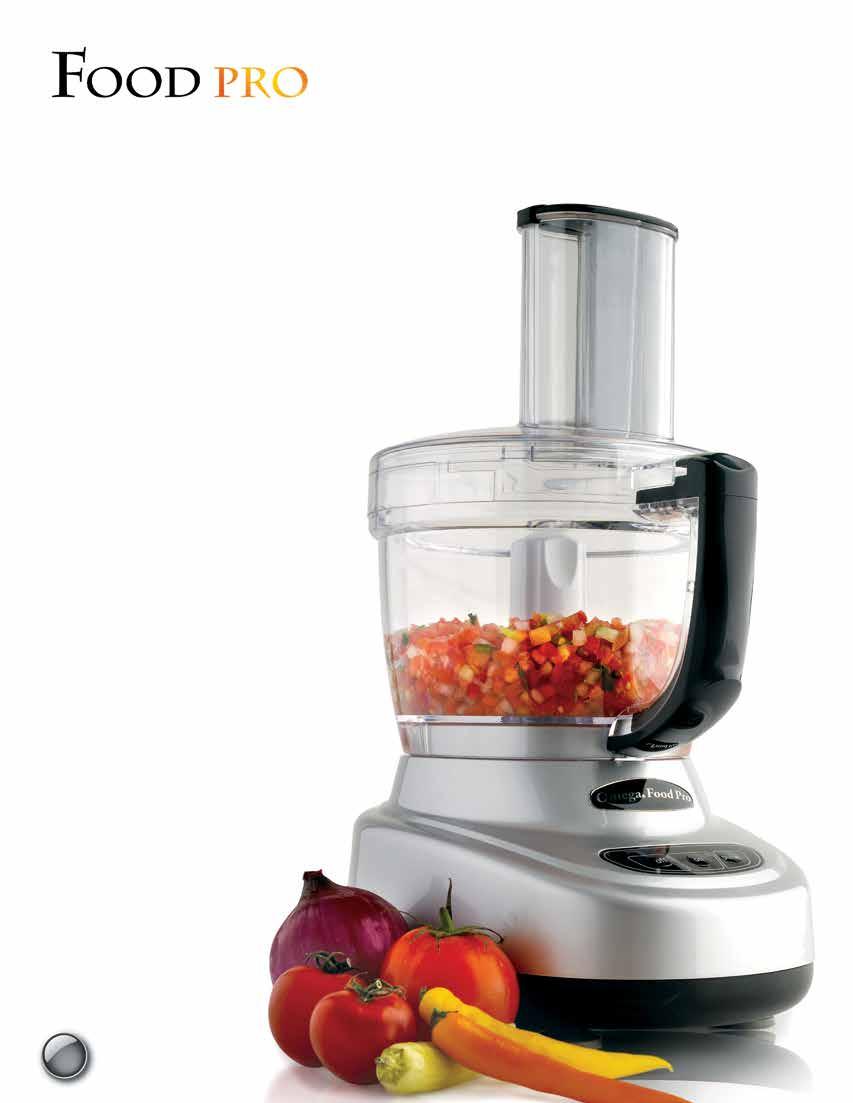 Premier Food Processor Omega s FoodPro Premier Food Processor is sleek and stylish, yet durable and versatile.