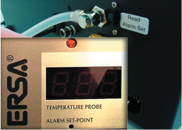2.- Functional elements Alarm Set Point (acoustic and visual signal) You can set the temperature at the unit: Melting point of solder=220 C (typical Pbfree solder temperature) Alarm Set Point = 220