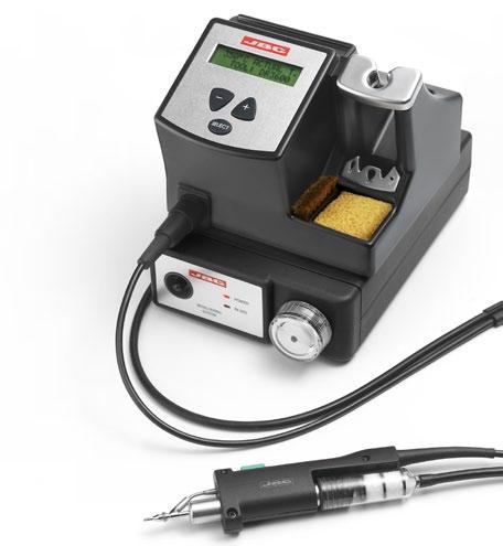 DS and DV Desoldering stations 230V Desoldering station with pneumatic or electrical suction system.