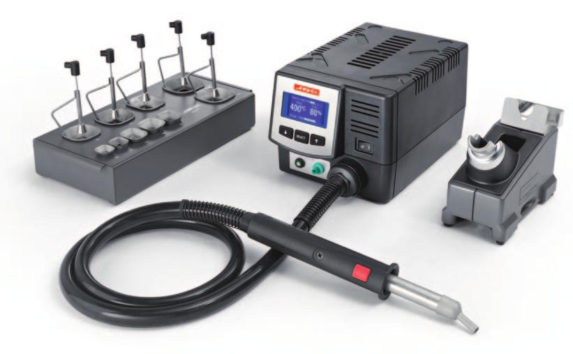 JT High power hot air station The JT-2A is a high power hot air station used for desoldering all types of SMDs.