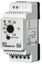C 5703866101700 ETI-1551 Thermostat Adjustable
