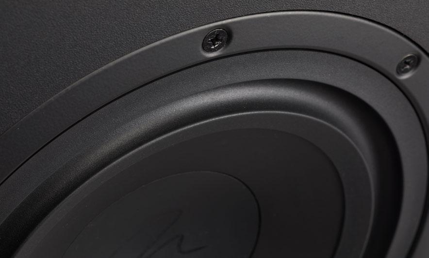 guarantees an accurate bass performance custom tailored to each unique listening room.