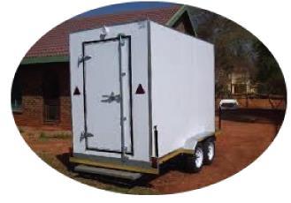 PORTABLE COLD ROOM Back garden weeding food and drinks, ice storage at festival sites food and drink storage at various show grounds.