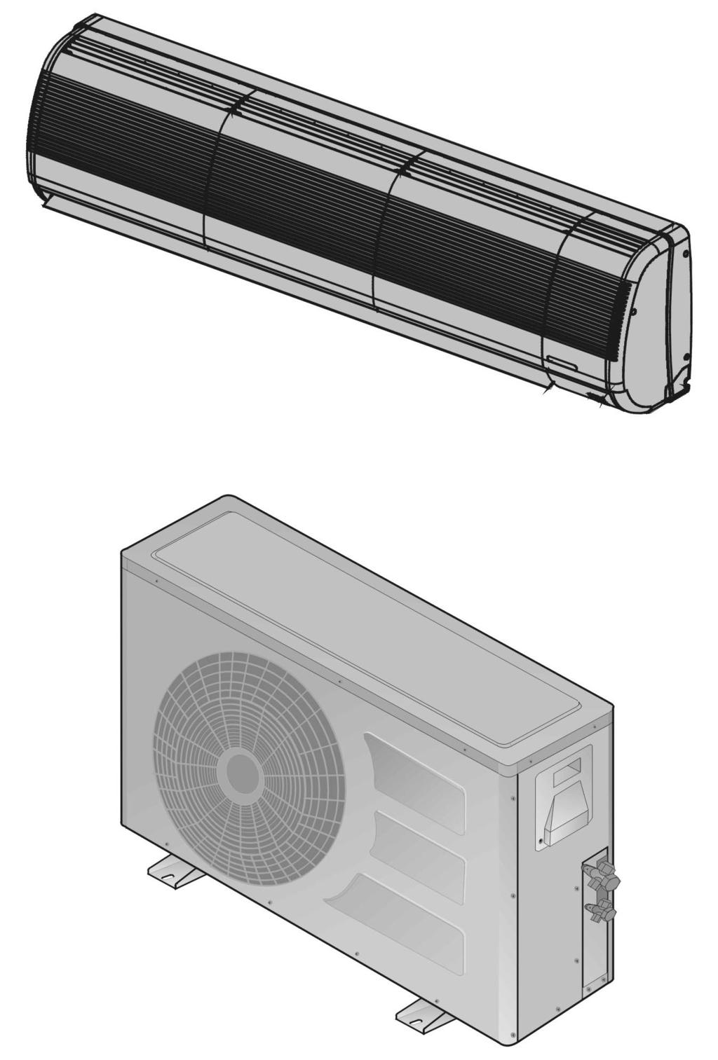 SPLIT WALL-MOUNTED AIR CONDITIONER MODELS: WS 090C / WS 090H /