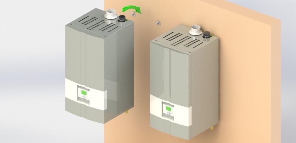 ASSEMBLY ECODENSE Assembly Instructions ECODENSE condensing boilers are designed to work as CASCADE; they are compatible for side by side or back to back operation.