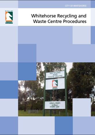 Waste Management Strategy for the State of Victoria Policy Objectives: Economic prosperity Integrated and efficient waste &