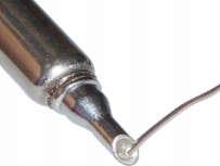bridging Specially designed 200G-M SMD Soldering Tip has concave cavity to hold the molten solder.