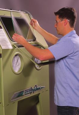 Because the components are housed in one cabinet, routing of hoses and tubes is simple and direct. The result is a cabinet that's easy to install, easy to use, and easy to maintain.
