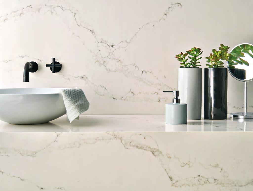 Modern Designs. Timeless Quality. Caesarstone quartz surfaces are the ultimate combination of nature and technology.