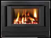 Replace old gas /oil space heaters with minimum effort as this particular model only has a depth requirement of 363 mm.