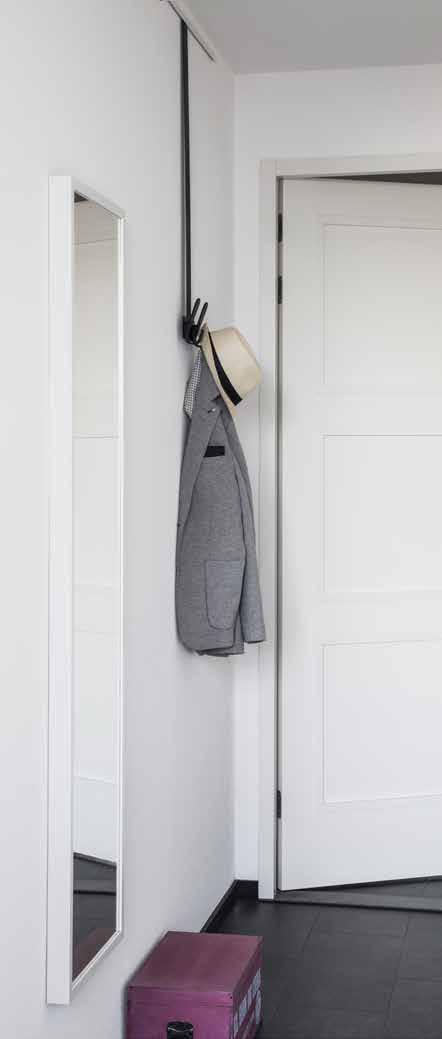 STAS coat hooks turn your wall into storage space STAS tunica and STAS circus are stylish coat hook systems that can be easily fitted to