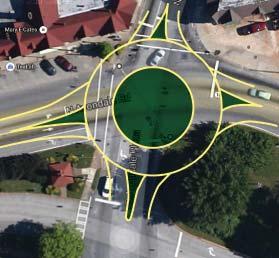 Clarendon Avenue Roundabout: What was considered?