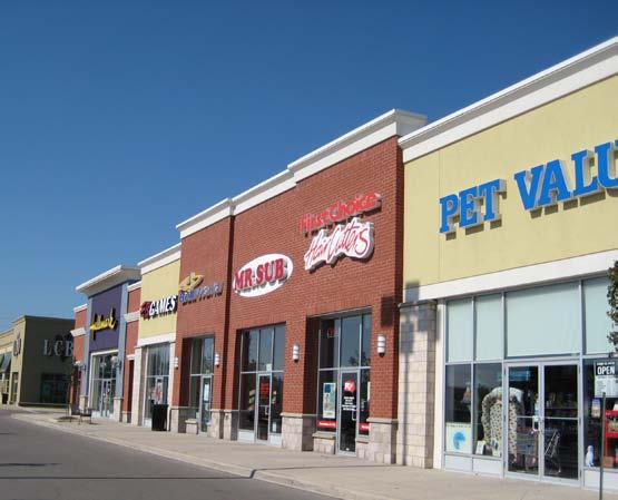 Combine signage with building façades to minimize free-standing signs Guidelines: Signage should be combined with building façades to minimize freestanding ground signs.