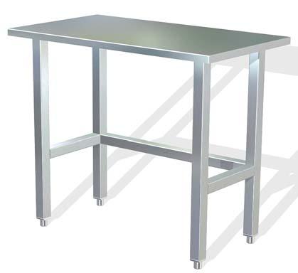 V3006026 Dimensions: 48"L x 30"D x 36"H (As Shown) (Custom sizes available) Veterinary Grooming/Utility Table This NSF approved grooming/utility stand is constructed of heavy-duty 16 gauge 304