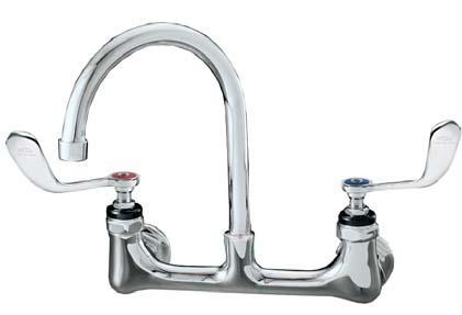 center variations Low lead construction NSF certified to standard 61/9 Heavy-duty OS070015 Faucet - As shown Kason 60451KN8010 Wing Handled