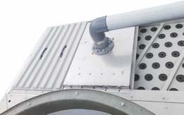 They also assist in lowering sound levels. Hot Water Basin Cover Shipping and Rigging The Compass Cooling Tower is designed to ship in two ways to meet any requirement.