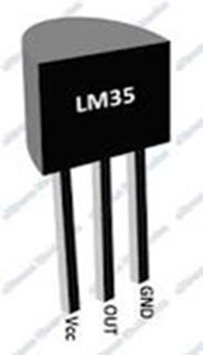 temperature. 2) Updates On mobile phone directly It can be used with single power supplies, or with plus and minus supplies. Fig.9 shows LM35 sensor for Temperature. 4) Remote location monitoring 7.