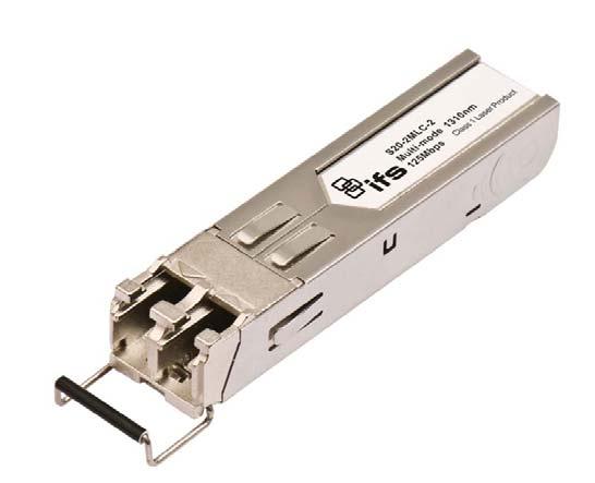 Overview Thank you for purchasing an IFS SFP transceiver. The IFS SFP transceiver can be installed into any IFS network equipment with a 100Base-FX or 1000Base- SX/LX mini-gbic interface.