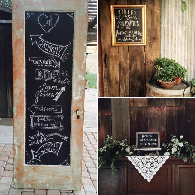 Chalkboards We have a large variety of
