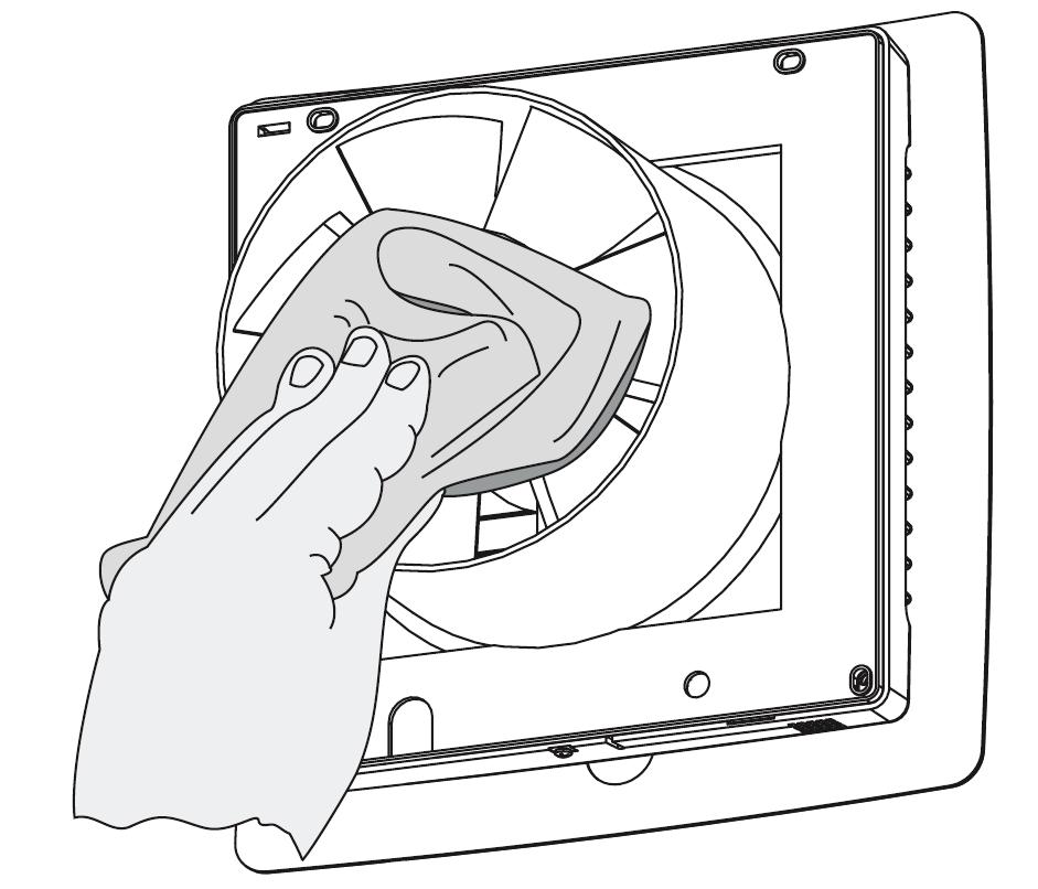 Ventilator MAINTENANCE Pull the ventilation ventilator to remove. 1.