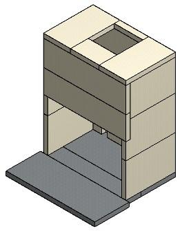 Concrete (AAC) Heat cell 1 Constructed on