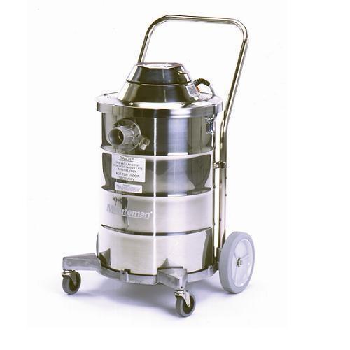 The Tanks: Standard as dry only units, 15, & 55 gallon vacuums have wet/dry recovery capabilities with an optional 1:1 adapter and water shut-off.