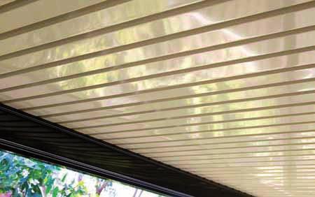 With the addition of the Stratco Rooflite you can supply filtered light to the underside. The beams can span up to 8.