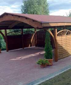 Assembly available in UK Nevada Double Carport Panels shown