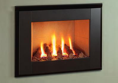 The Perspective Steel can be installed within a fireplace or as a Hole in the Wall feature.