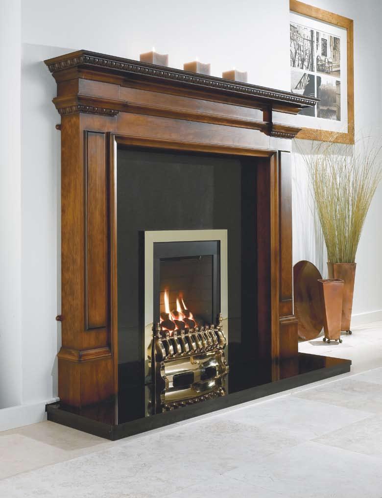 With its authentic fuel bed and gently flickering flame, the Windsor is as warm