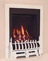 An optional brick-effect firebox adds to its cosy charm and it fits beautifully