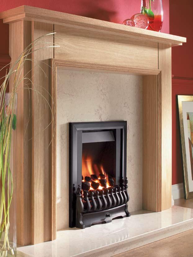 Slimline to fit into all flue types, with a very impressive heat output.