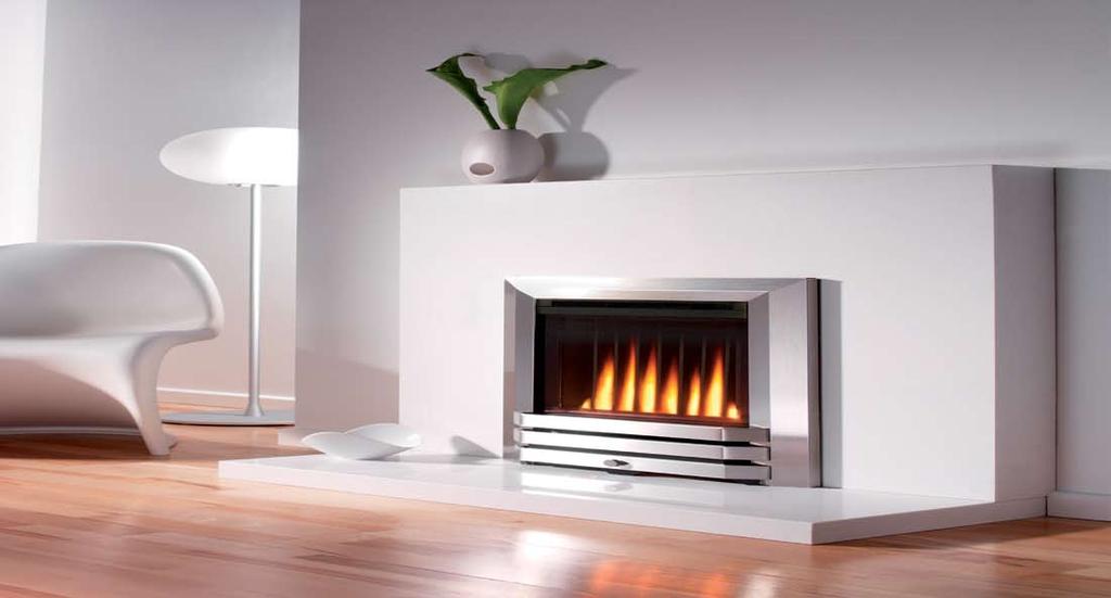 Simplicity of form. Complexity of flame. The Atlanta s clean lines compliment its clean burning efficiency.
