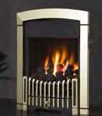 classic Rhapsody Plus open fronted high efficiency fire has