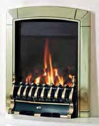 Brick Chimney Pre-Fabricated Flue Caress Contemporary & Traditional The Caress full depth living flame effect convector gas fire boasts an impressive 4kW heat output and incredible efficiency.