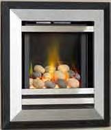 available with a choice of coal or pebble fuel effect.