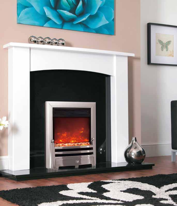 electriflame xd bauhaus Advanced 3 technology Relaxing, smoky full depth flame effect Low cost, high efficiency LE lighting Variable flame dimmer with three settings Two heat levels and a flame