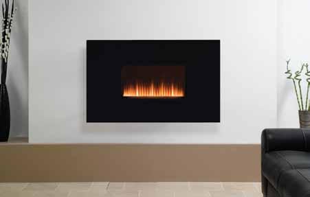 The flame effect is unique too, offering an attractive display of moving colour that both fascinates and delights, while the very latest Sequential remote control operates