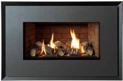 Riva2 500 (pages 50-57) The new Riva2 500 has been specifically proportioned to fit a standard 22 wide British fireplace, offering you greater opportunity to introduce a stunning gas fire into your