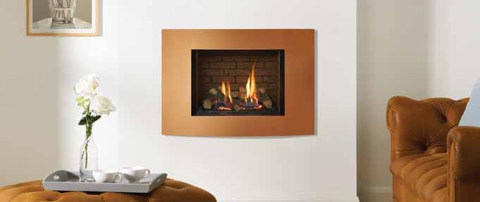 Riva2 500 Verve XS Riva2 500 Verve XS in Graphite with Vermiculite lining Riva2 500 Verve XS in Metallic Bronze with Brick Effect lining The compact proportions of the high efficiency Riva2 500 can