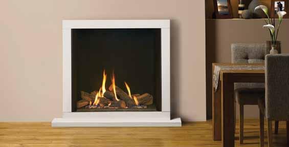 Riva2 800 Sorrento Riva2 800 Sorrento with Black Reeded lining in Natural Limestone Riva2 800 Sorrento with Vermiculite lining in Polished Granite The Sorrento surround has been designed to provide a