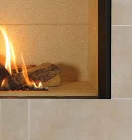Riva2 1050 Edge Riva2 1050 Edge with Vermiculite lining For a clean, simple, hole in the wall look, the frameless Edge version of the Riva2 1050 makes an ideal choice for your home.