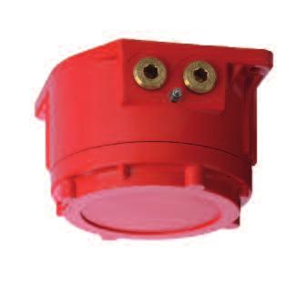 The robust IP66 corrosion proof GRP enclosure and extended temperature range ensures the GNExB1 and GNExB2 strobes are suitable for all Zone 1, 2, 21 & 22 hazardous location signalling applications.