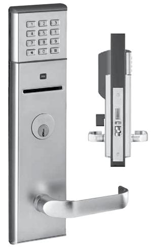 4000 model Stand-alone, battery operated lock; no need for expensive wiring Extra security level on the card One minute resolution at the card Unique LifeSafety cylinder - a recodeable,