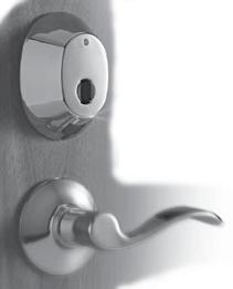 A member of the KABA Group Multihousing InSync I (Cylindrical Latch with 1" Dead Bolt) The InSync I lock includes a robust sectional trim.