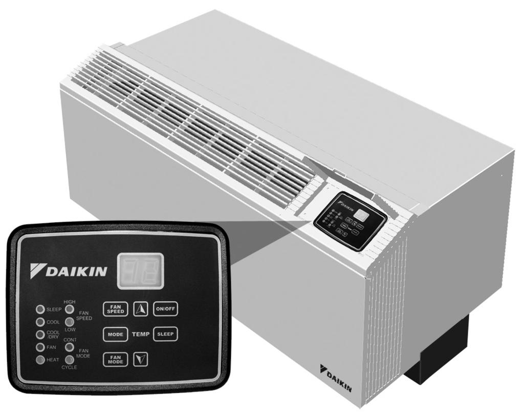 Introduction Daikin offers the most complete line of PTAC products for new construction projects and exact replacements for our original Singer, Remington, American Air Filter and American Standard