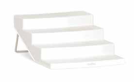 Works great for cans, jars and baby food, too. Fits standard kitchen cabinets; no mounting or installation required. Fold down bar raises back of rack to full height.