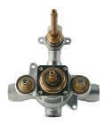 Shower System COMPONENTS THERMOSTATIC SYSTEM SIMPLE THERMOSTATIC To regulate the temperature of water.