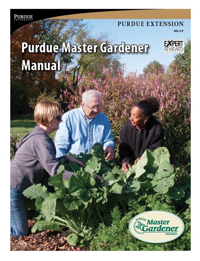 Training Potential Purdue Master Gardener volunteers are required to complete at least 35 hours of horticulture training.
