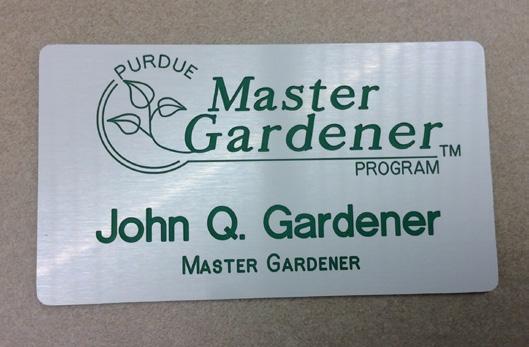 Appendix E: Purdue Master Gardener Badges July 2014 It is the policy